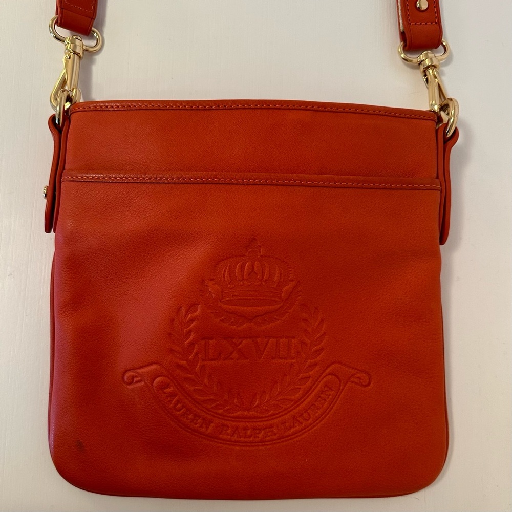 Ralph Lauren Stockbridge Crossbody -  Adjustable Strap to Shoulder Bag